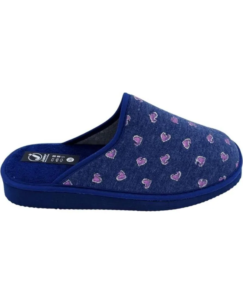 CALZADO DE CASA DE MUJER JAVER ZAPATILLAS PRIMAVERAVERANO CHINELA  32203 MARINO