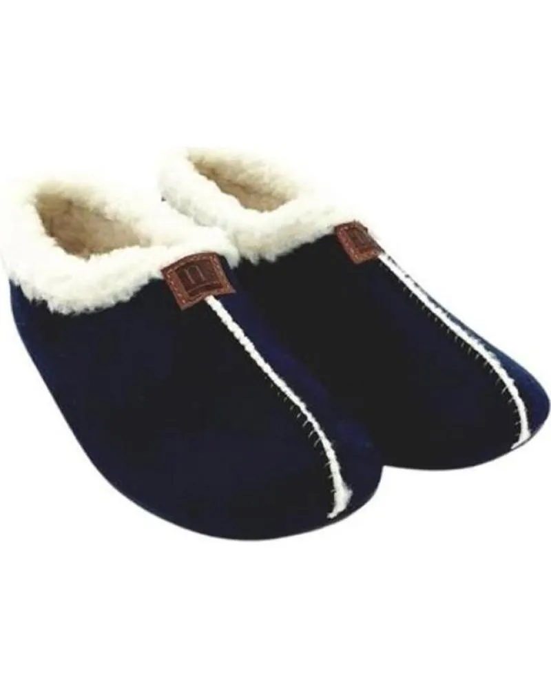 CALZADO DE CASA DE MUJER NORTEÑAS ZAPATILLAS OTONO INVIERNO NORTENAS VARIOS 4134 MARINO