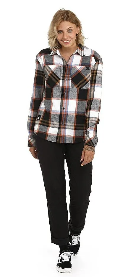 CAMISA HORSEFEATHERS KARLA  RUST  WOMEN´S