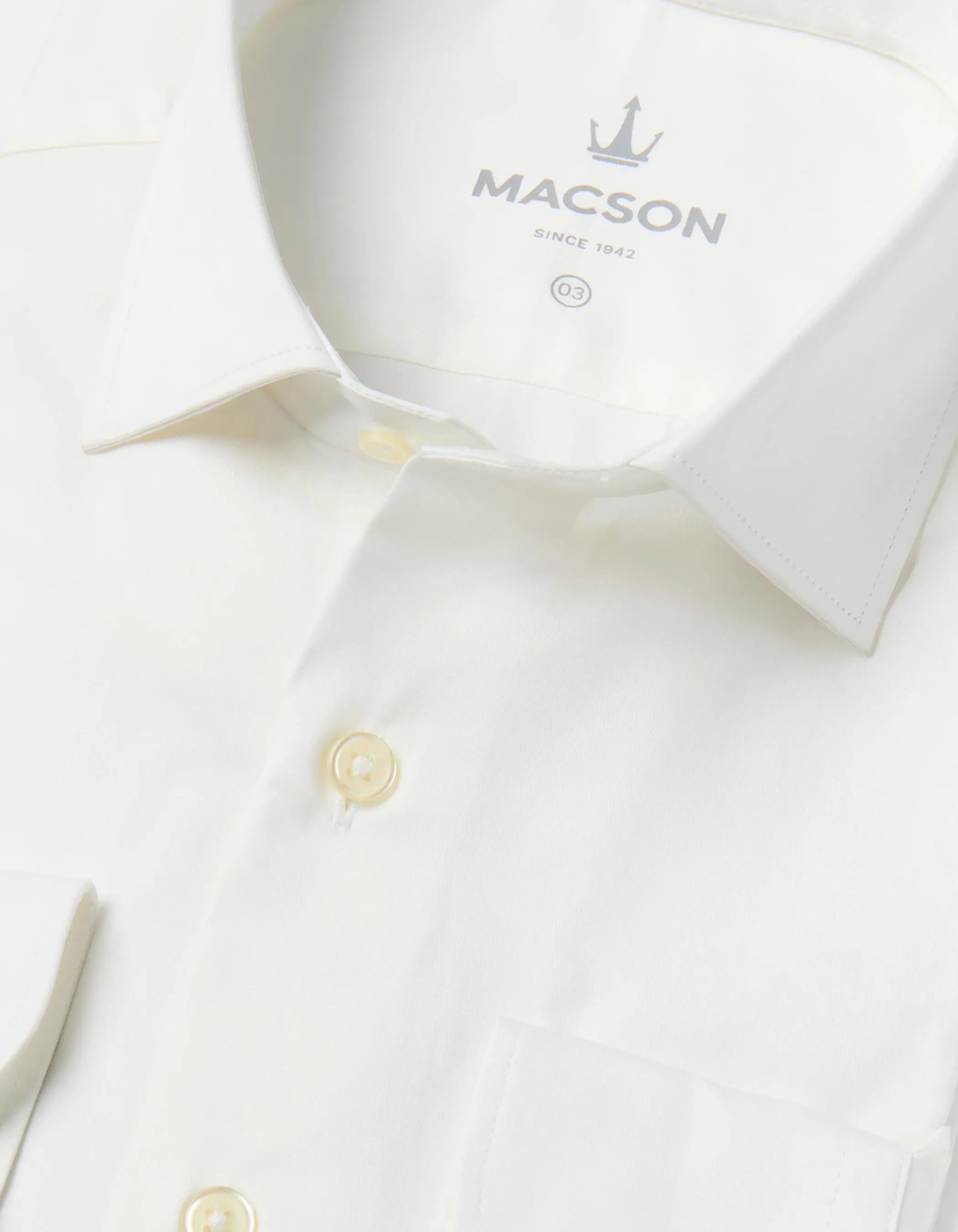 Camisa lisa blanca