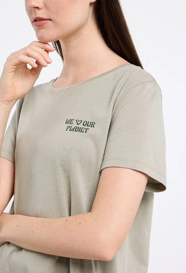 CAMISA RAGWEAR IONAH ORGANIC  5011/DUSTY OLIVE  WOMEN´S