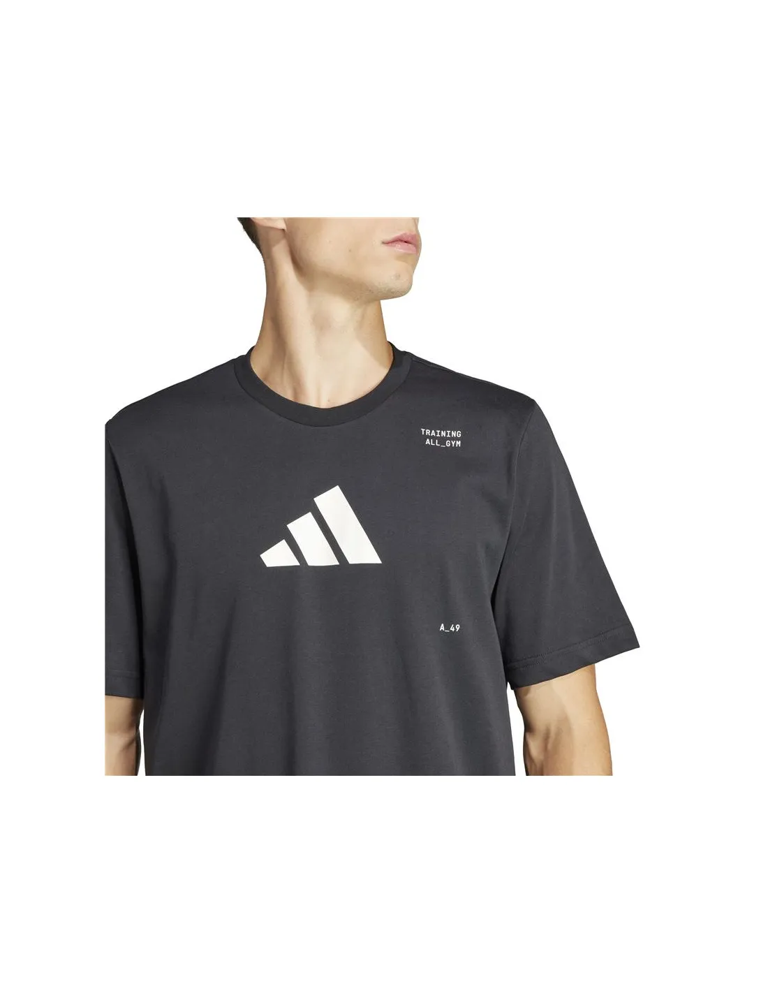 Camiseta de Fitness adidas Essentials Tr Cat G Hombre Negro