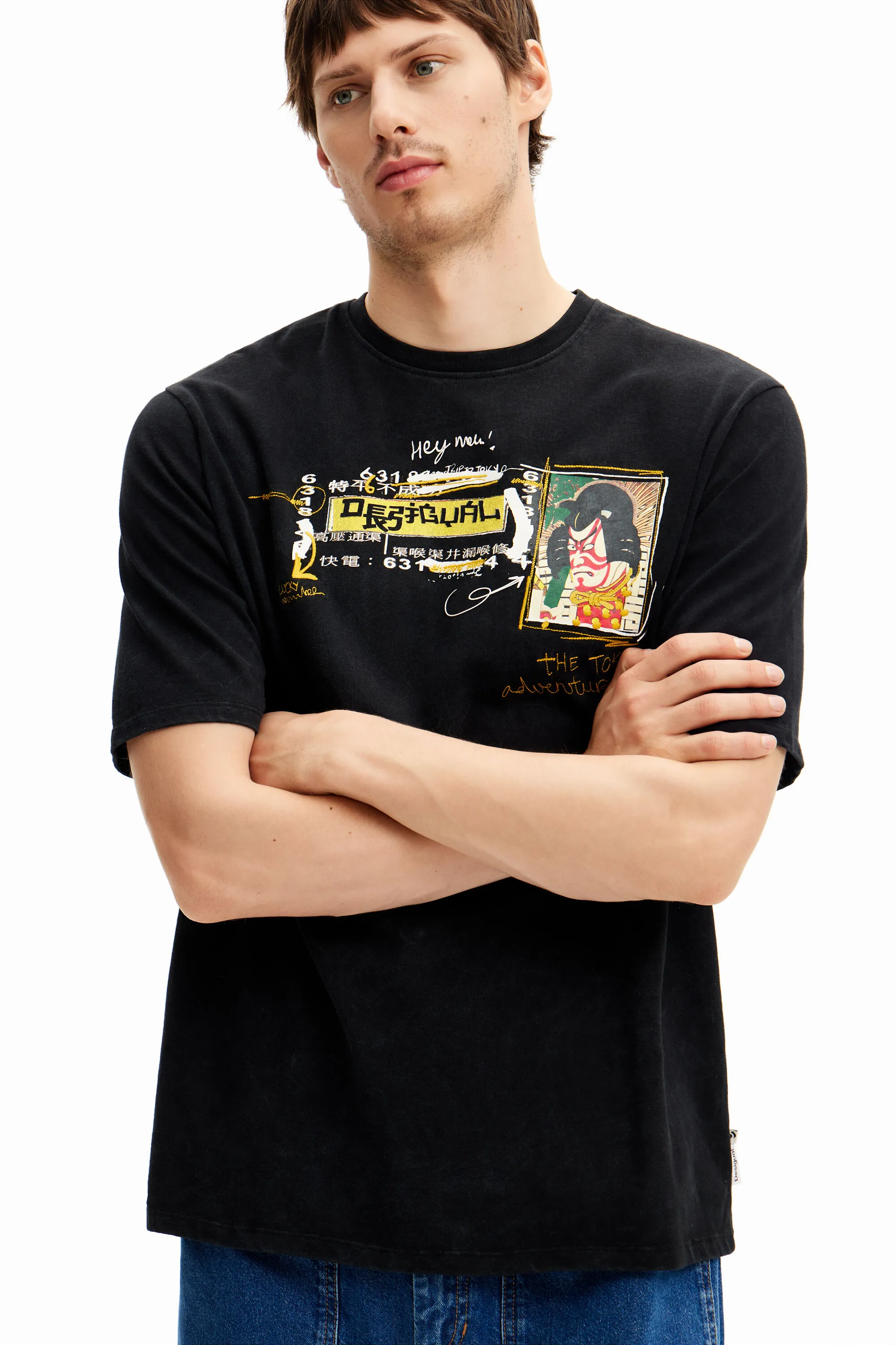 Camiseta ilustración estilo japonés