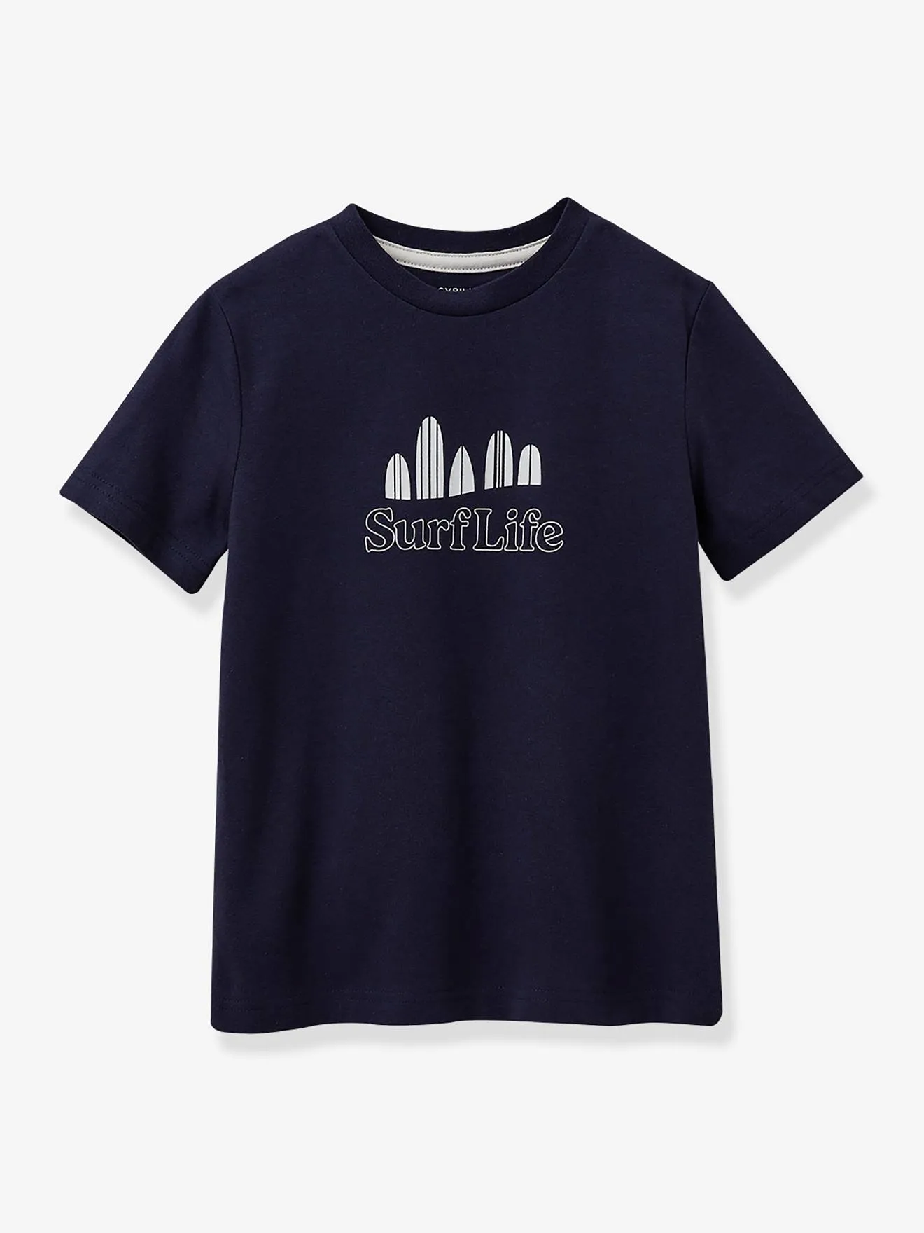 Camiseta niño de algodón orgánico CYRILLUS