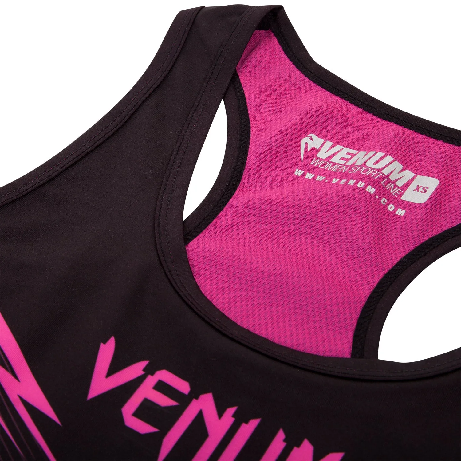 CAMISETA SIN MANGAS VENUM RAZOR  NEGRO/ROSA