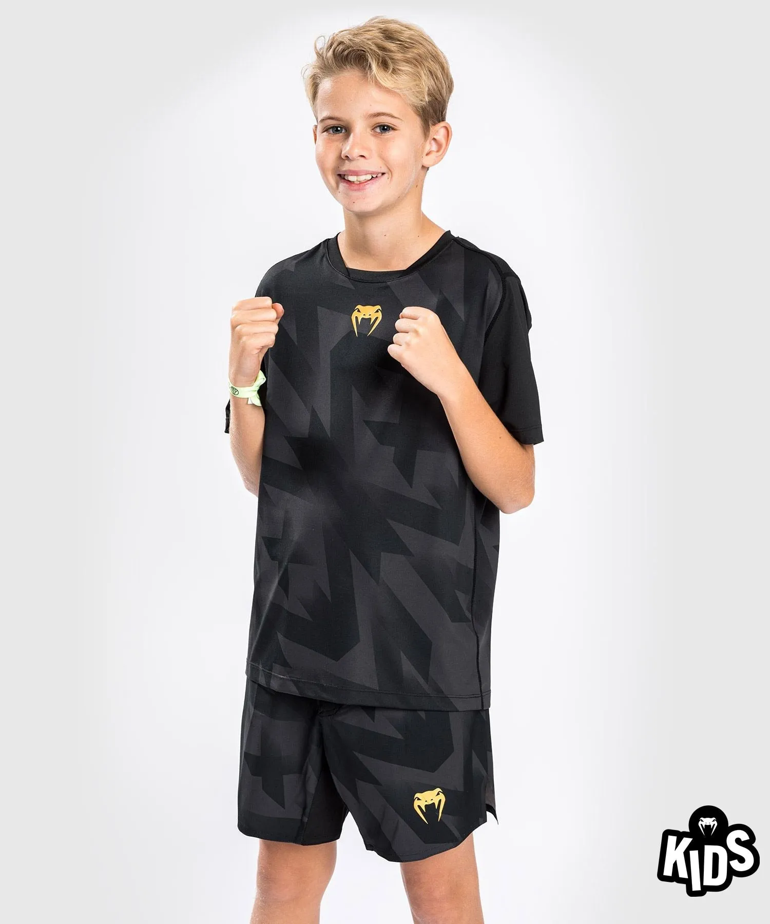 CAMISETA VENUM RAZOR DRY TECH  PARA NIñOS  NEGRO/ORO