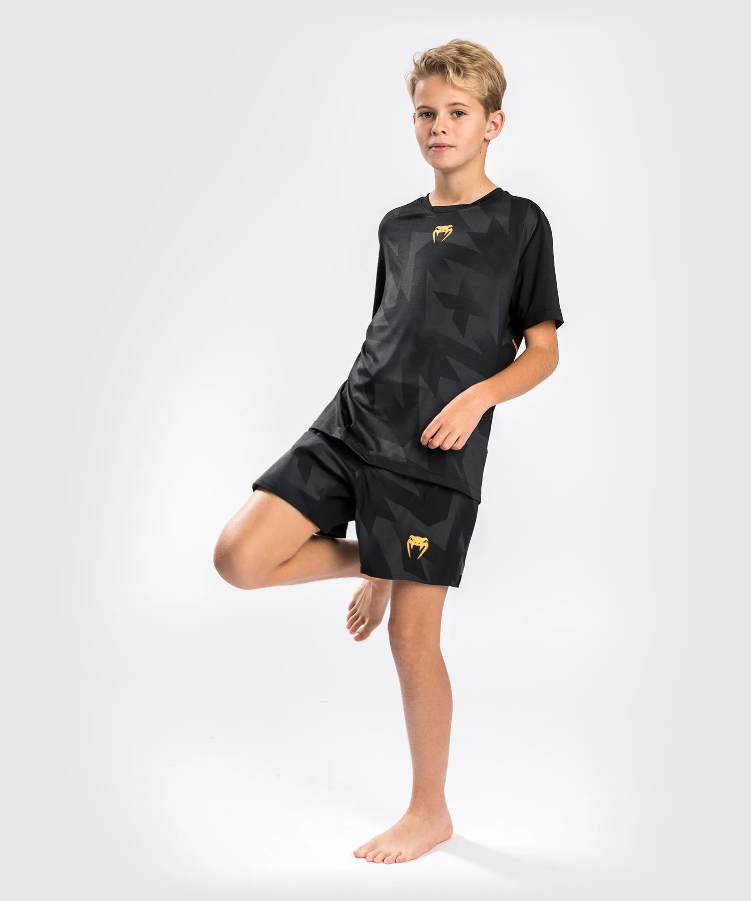 CAMISETA VENUM RAZOR DRY TECH  PARA NIñOS  NEGRO/ORO
