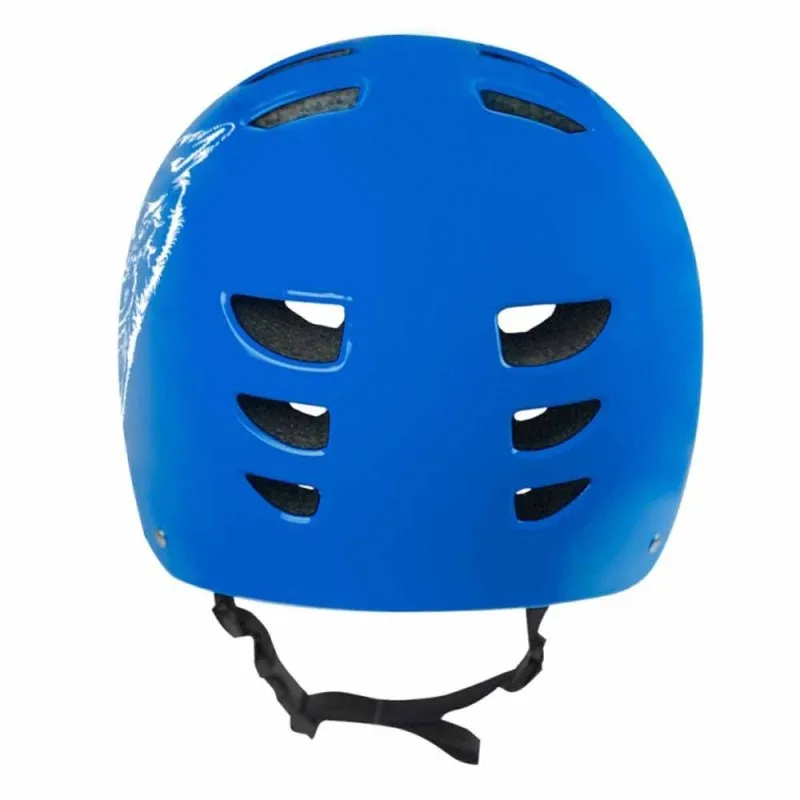 Casco Bestial Wolf Skull Blue
