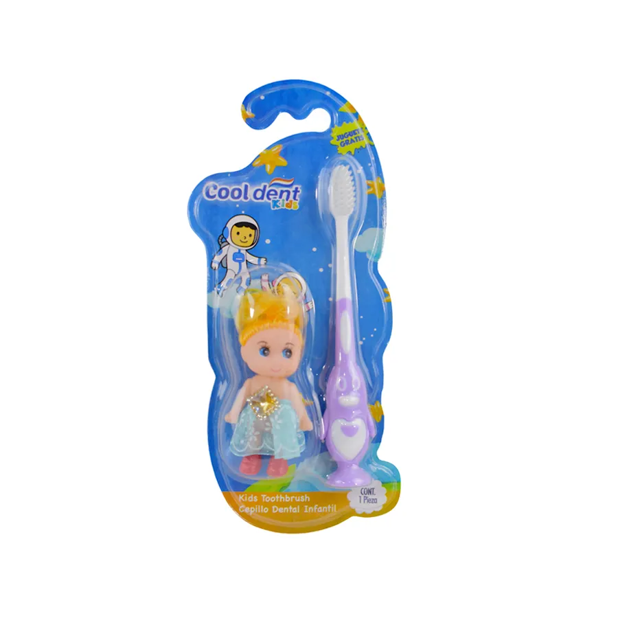 Cepillo Dental Cooldent + 1 Mueca para Nias