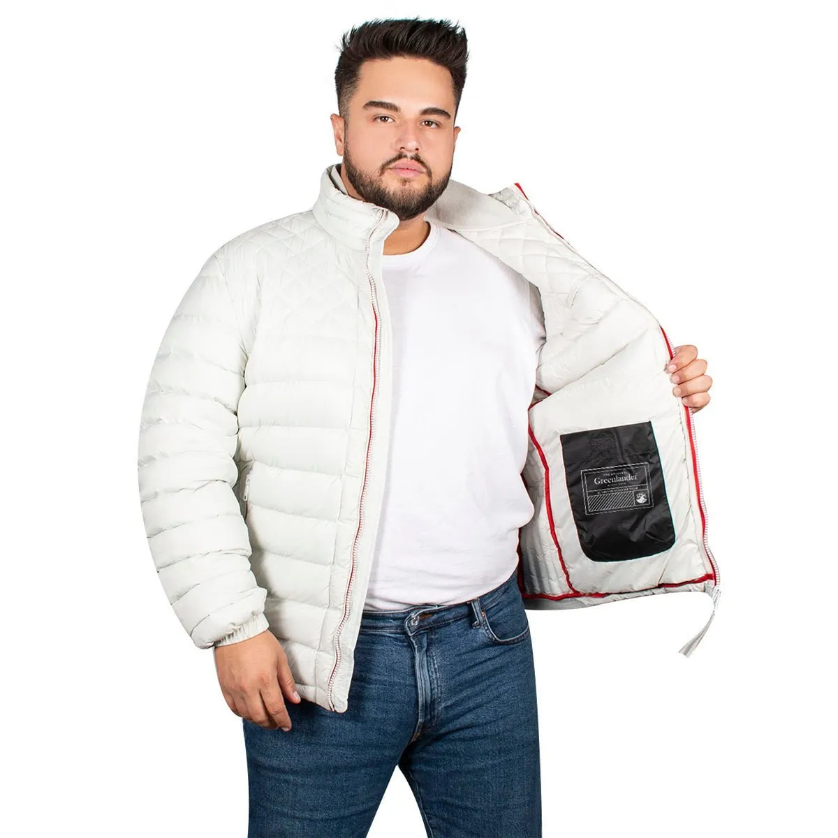 Chamarra Classic Ligera Hombre Plus Size