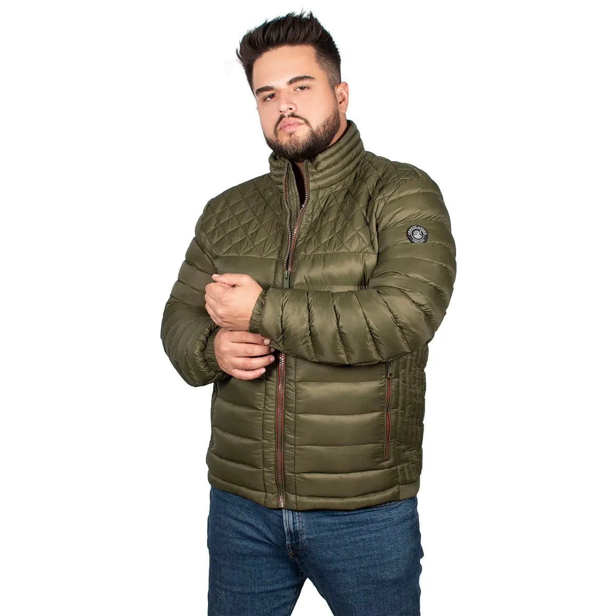 Chamarra Classic Ligera Hombre Plus Size