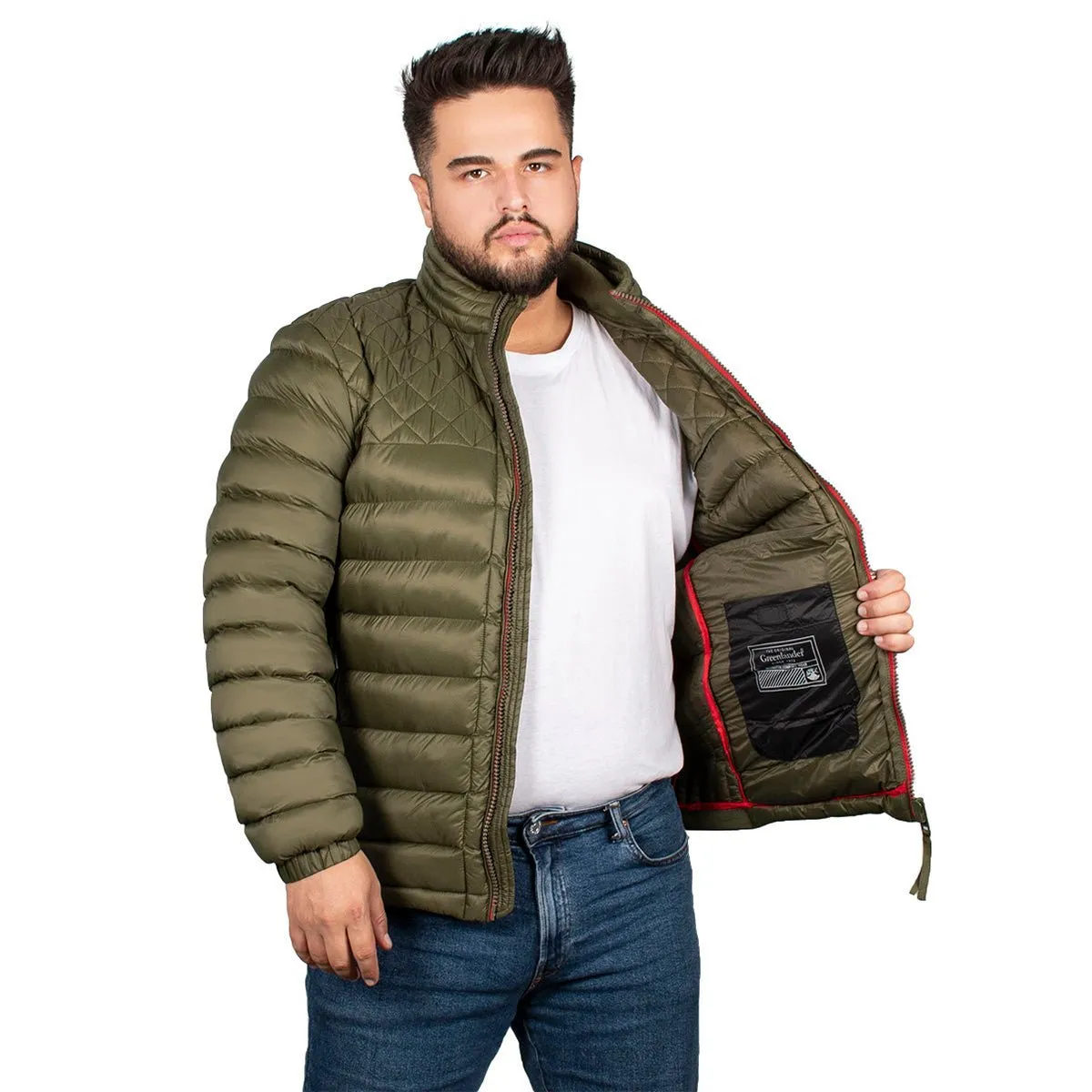Chamarra Classic Ligera Hombre Plus Size