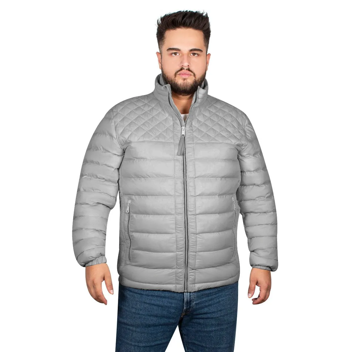 Chamarra Classic Ligera Hombre Plus Size