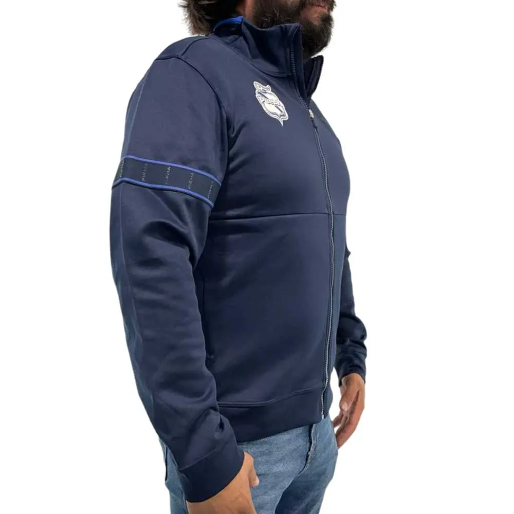 CHAMARRA PIRMA HOMBRE CLUB PUEBLA 2324 ENTRENAMIENTO AZUL