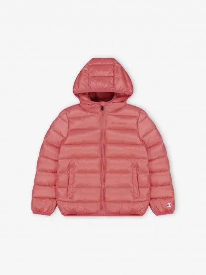 Champion Anorak niña CHAMPION HOODED JACKET 306197F22 PS171 rosa