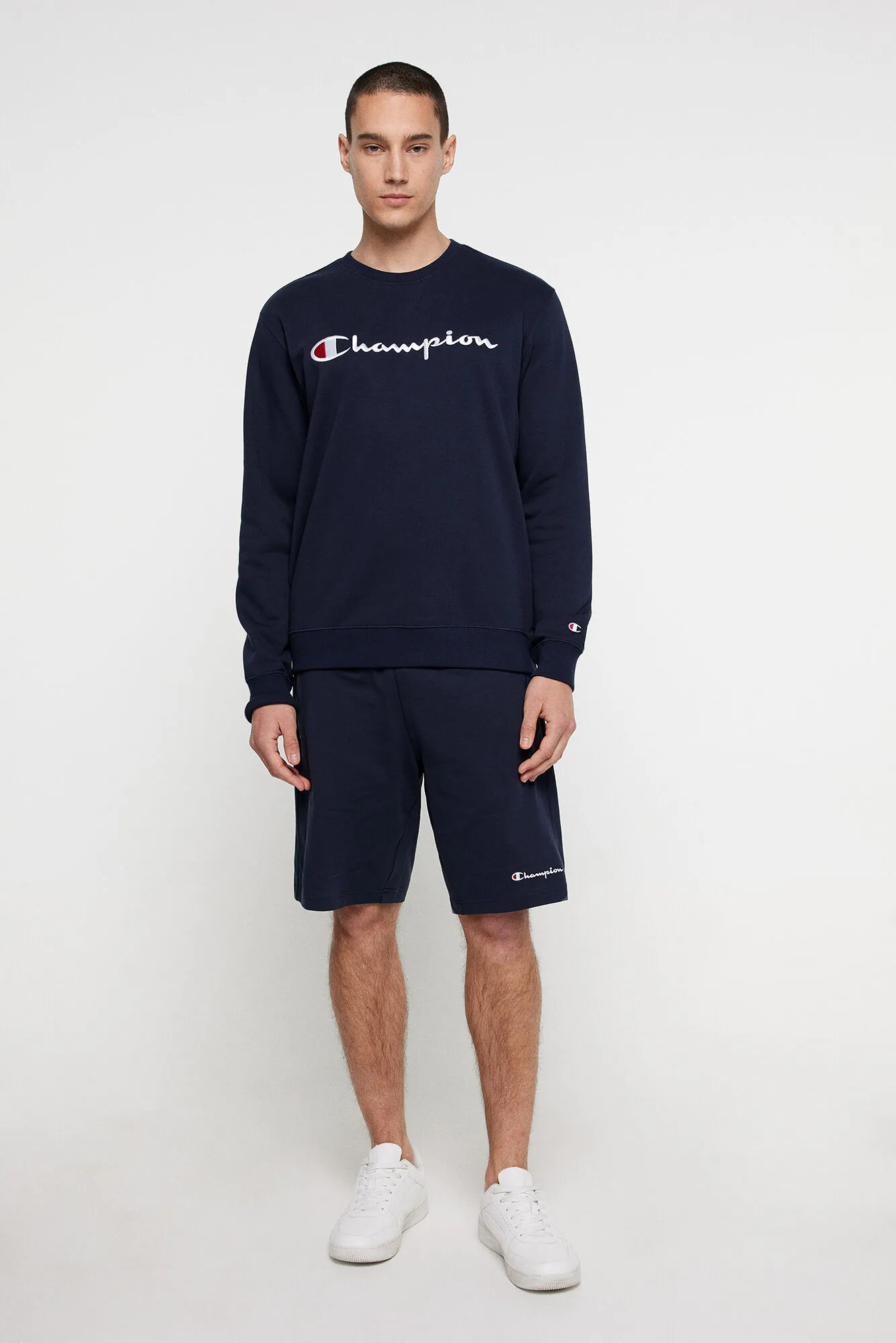 Champion Sudadera cuello caja de hombre