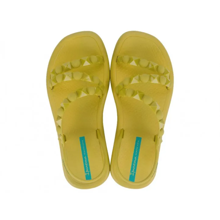CHANCLAS DE MUJER IPANEMA MEU SOL FLATFORM AD YELLOW/BLUE