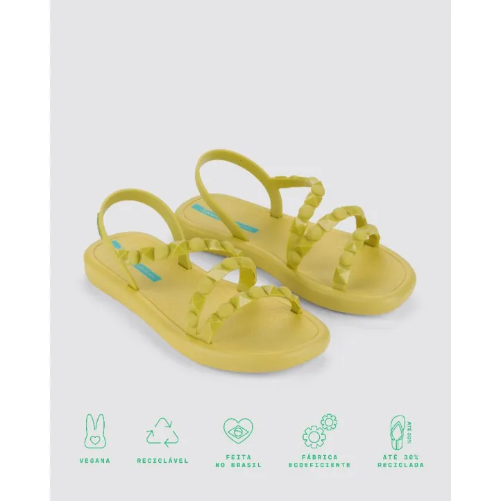 CHANCLAS DE MUJER IPANEMA MEU SOL FLATFORM AD YELLOW/BLUE