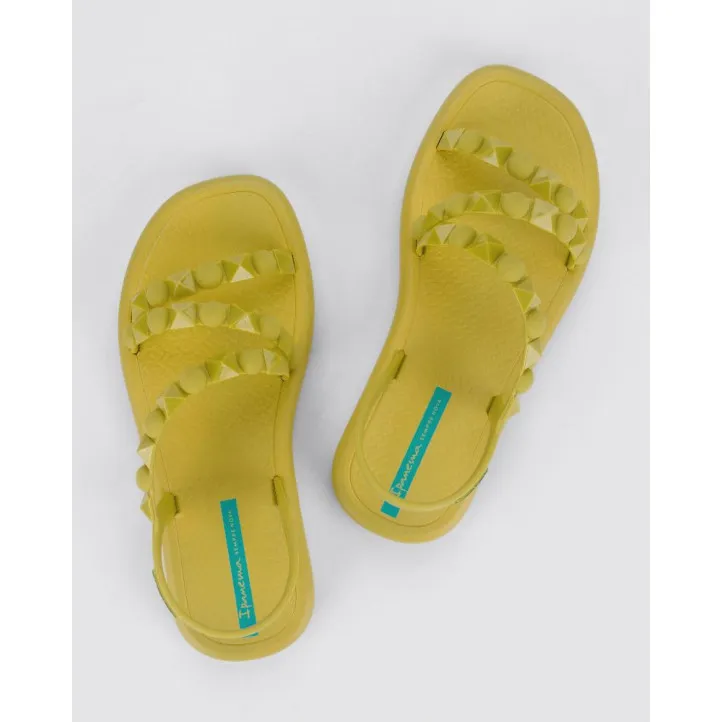 CHANCLAS DE MUJER IPANEMA MEU SOL FLATFORM AD YELLOW/BLUE