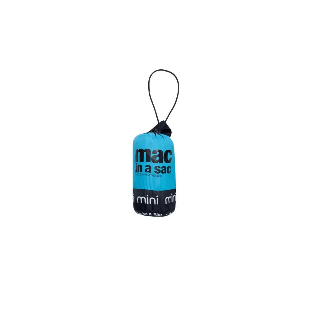 CHAQUETA CORTAVIENTOS MAC IN A SAC JUNIOR  TURQUESA