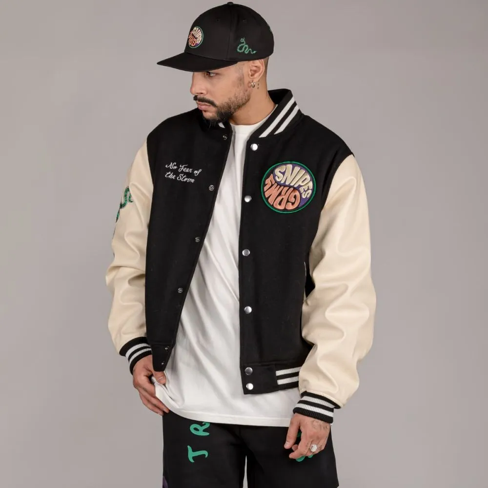 CHAQUETA DE BASEBALL GRIMEY "SNIPES X GRIMEY TRUE ROOTS"  BLACK | FALL 22