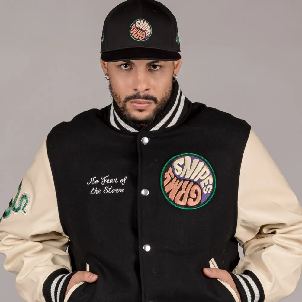 CHAQUETA DE BASEBALL GRIMEY "SNIPES X GRIMEY TRUE ROOTS"  BLACK | FALL 22