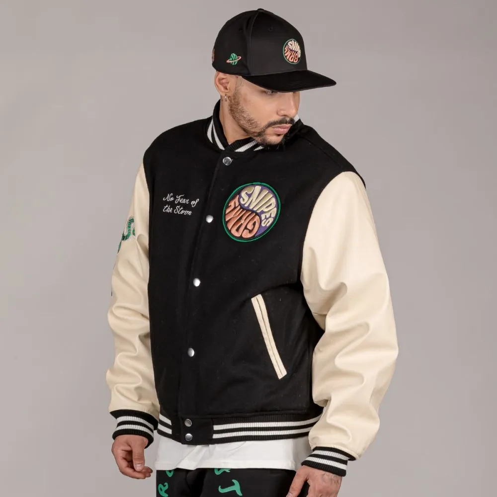 CHAQUETA DE BASEBALL GRIMEY "SNIPES X GRIMEY TRUE ROOTS"  BLACK | FALL 22