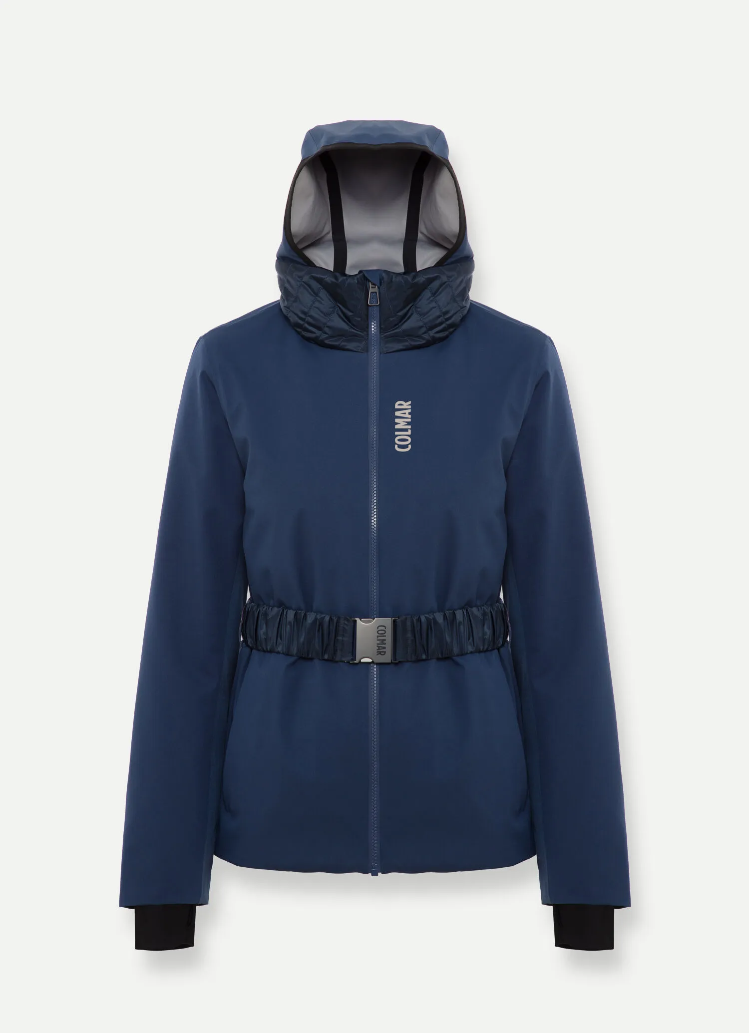 Chaqueta de esquí elástica con cintura elástica
