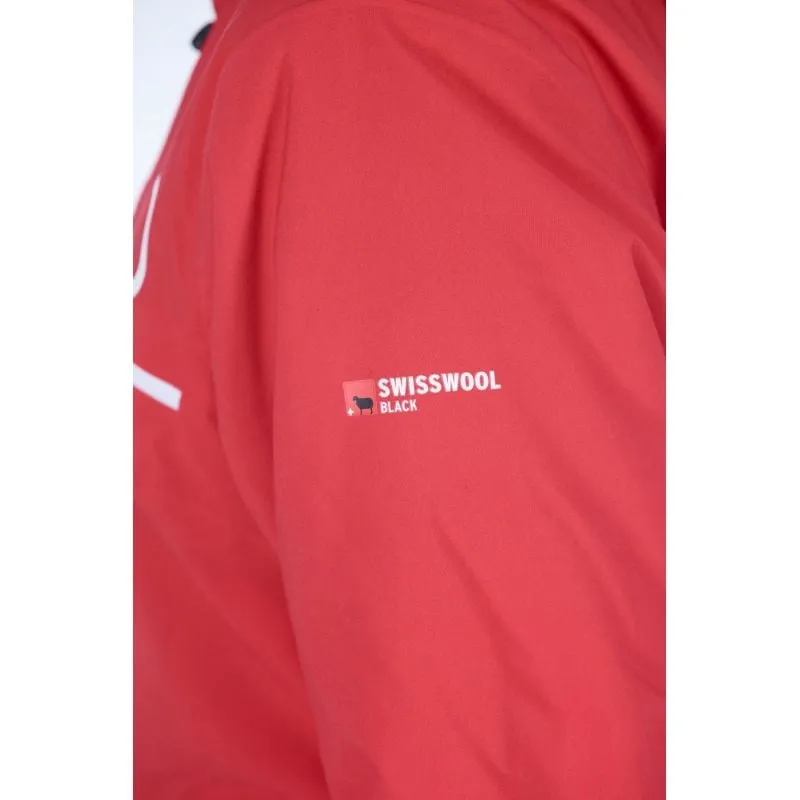 Chaqueta de esquí Ortovox 2L SWISSWOOL ANDERMATT (Hot Coral) Mujer
