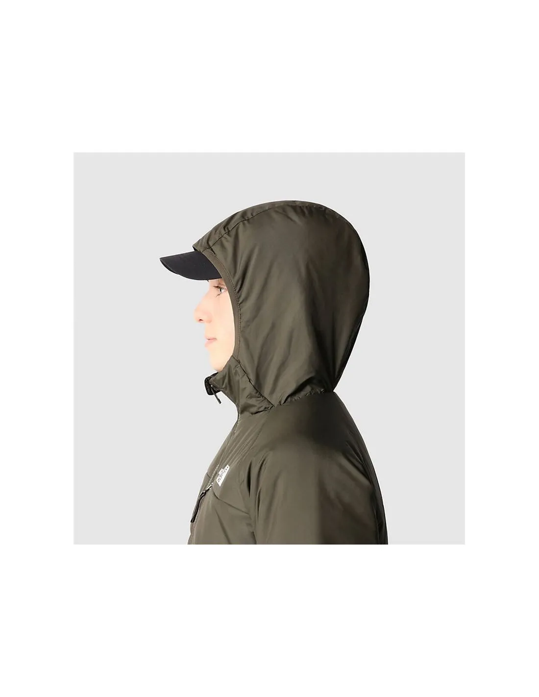 Chaqueta de Montaña The North Face Reversible Perrito Negro/Verde Niño
