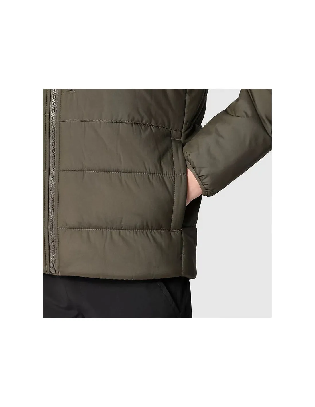 Chaqueta de Montaña The North Face Reversible Perrito Negro/Verde Niño