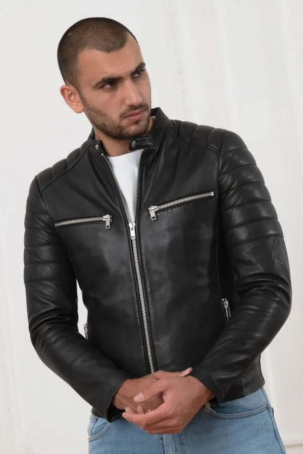 Chaqueta Hombre Serge Pariente Warrior Noir