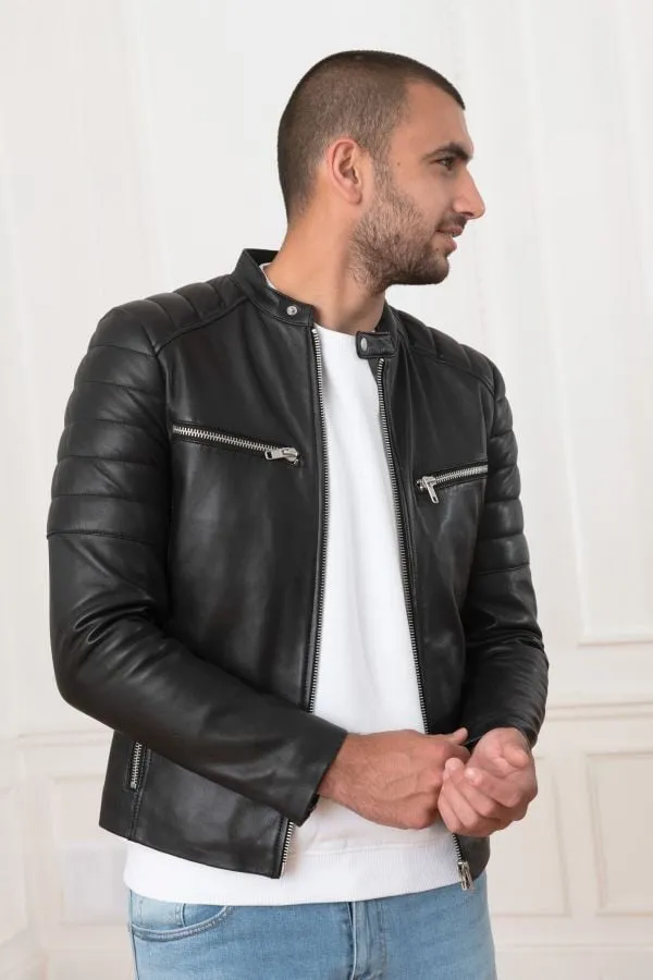 Chaqueta Hombre Serge Pariente Warrior Noir