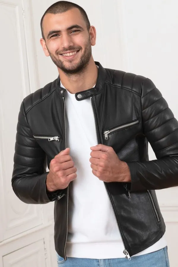 Chaqueta Hombre Serge Pariente Warrior Noir