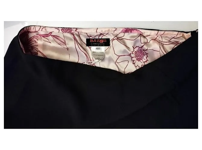 Christian Lacroix FALDA LACROIX FALDA APERTURA SERPENTINA T 36 Gris antracita 