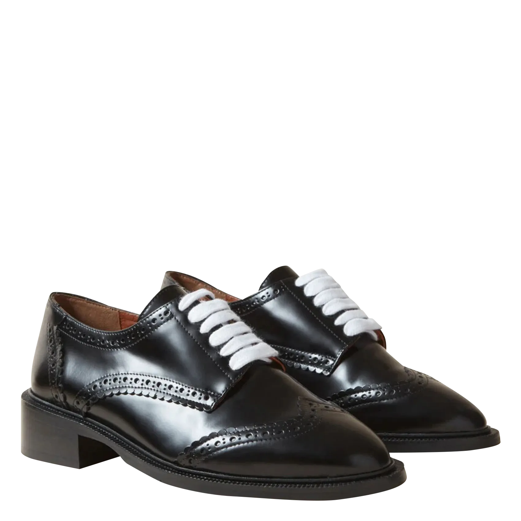 CLAUDIE PIERLOT Zapatos Derby de charol en multicolor