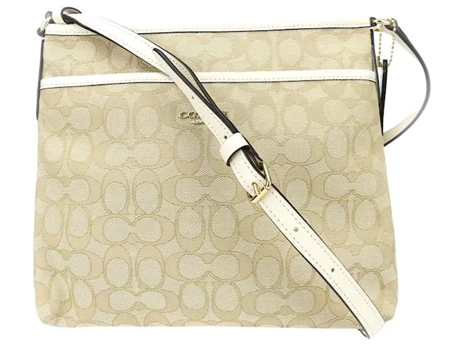 Coach Firma del entrenador Beige 