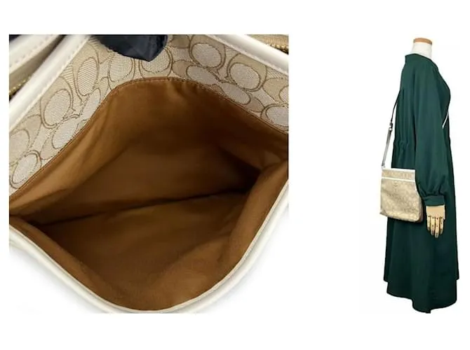 Coach Firma del entrenador Beige 