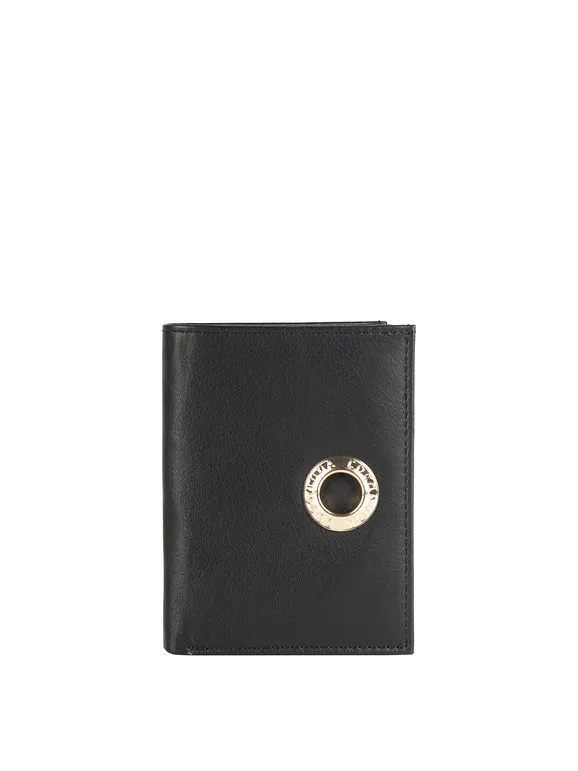 Coconuda Mini cartera de piel para mujer con bolsillo extraíble