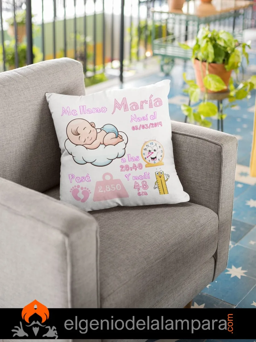 cojin recien nacido para niño y niña