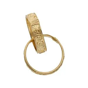 Colgante Enamorados Oro