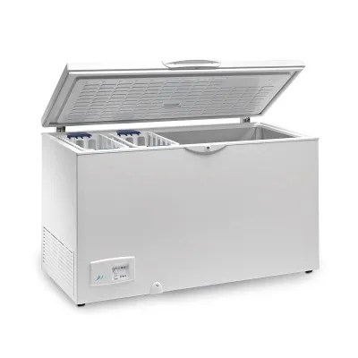 Congelador tapa blanca ciega abatible HC 570 Eurofred