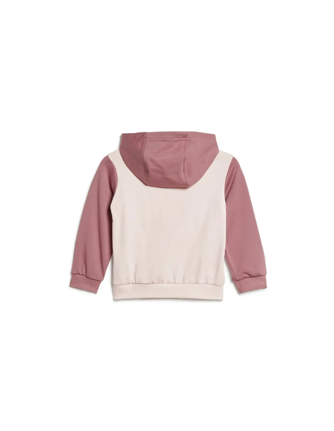 Conjunto adidas Essentials Colorblock Infantil Rosa