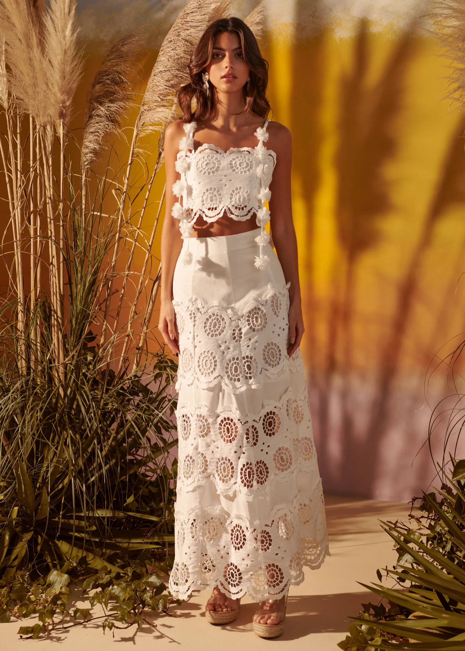 Conjunto Blanco Golden Hour Fetiche Suances