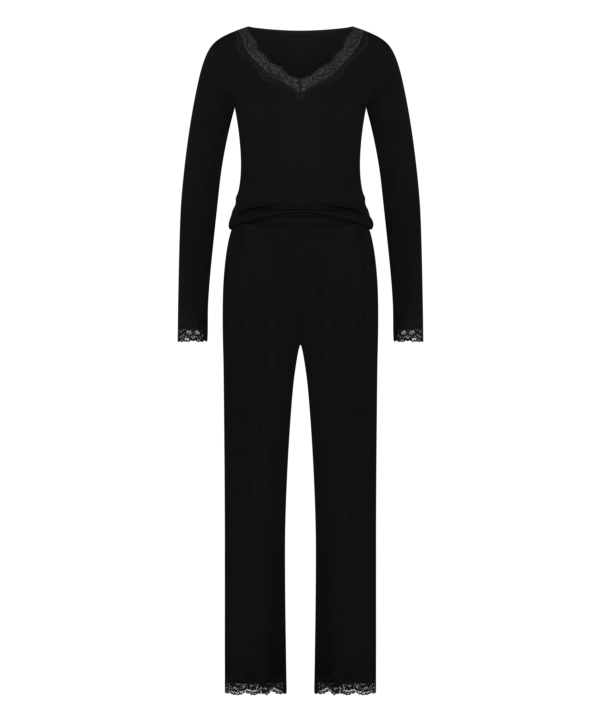 CONJUNTO DE PIJAMA  NEGRO