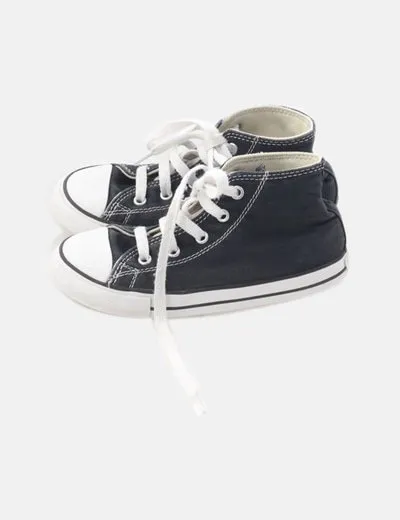 Converse Zapatilla azul marino cordones