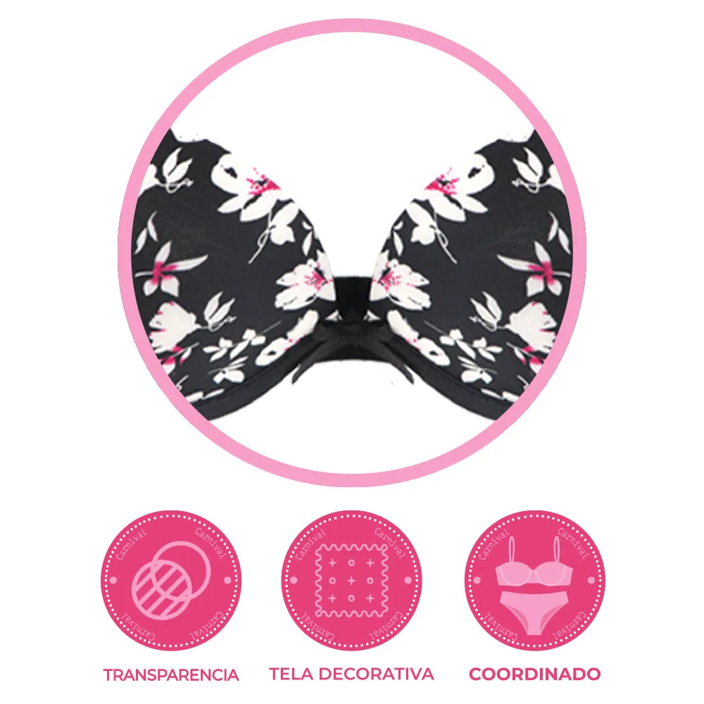 COORDINADO CON ESTAMPADO DE FLORES C2396973969 CARNIVAL