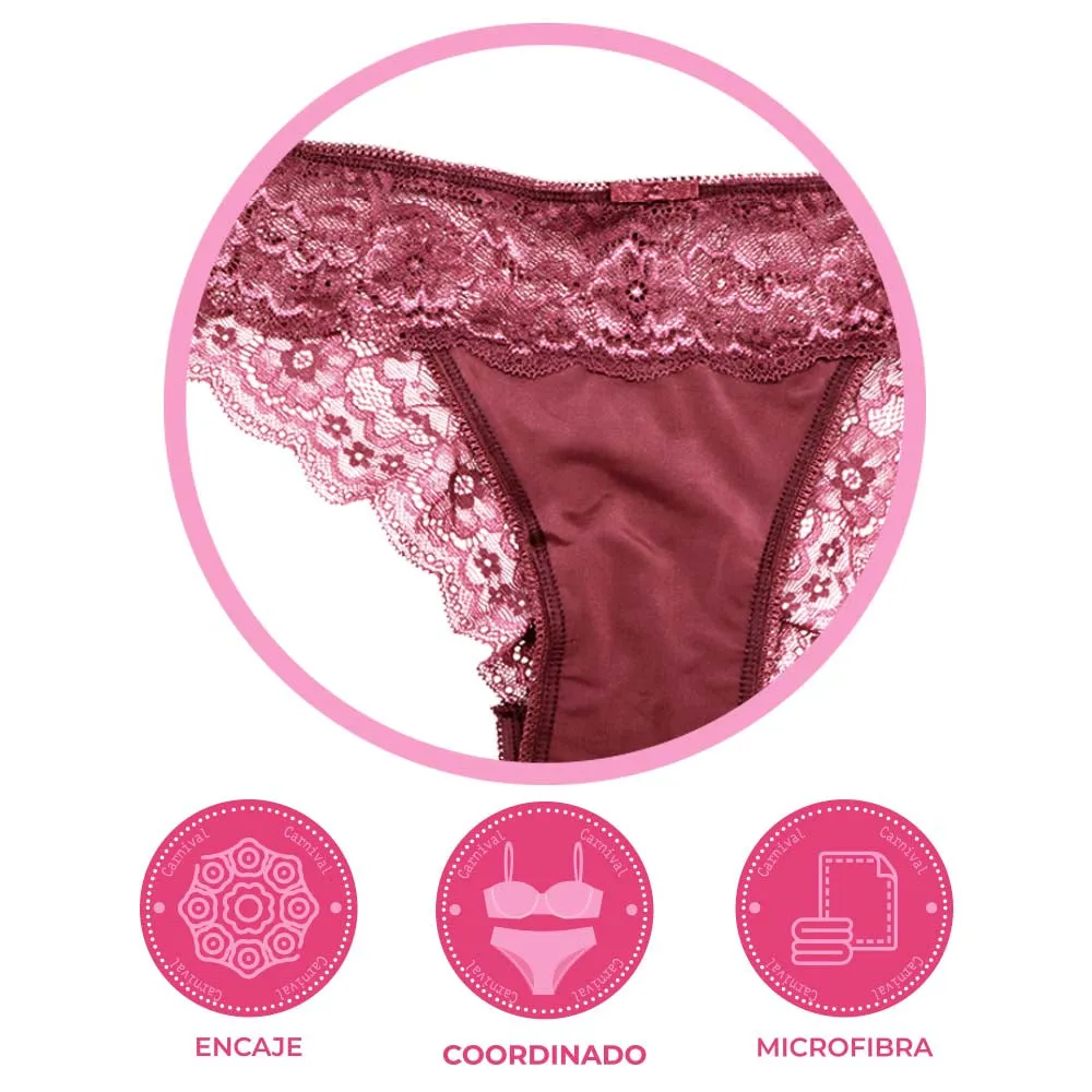COORDINADO STRAPLESS CON VARILLA  C2422874228 LADY CARNIVAL