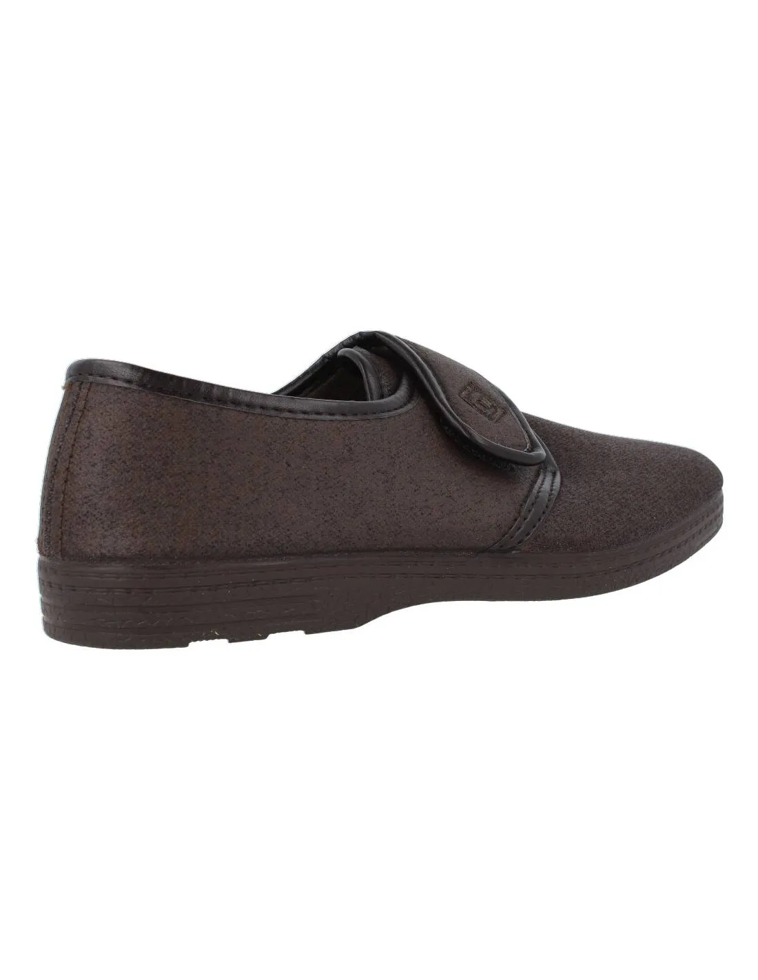 COSDAM  ZAPATILLA CERRADA HOMBRE VELCRO MARRóN