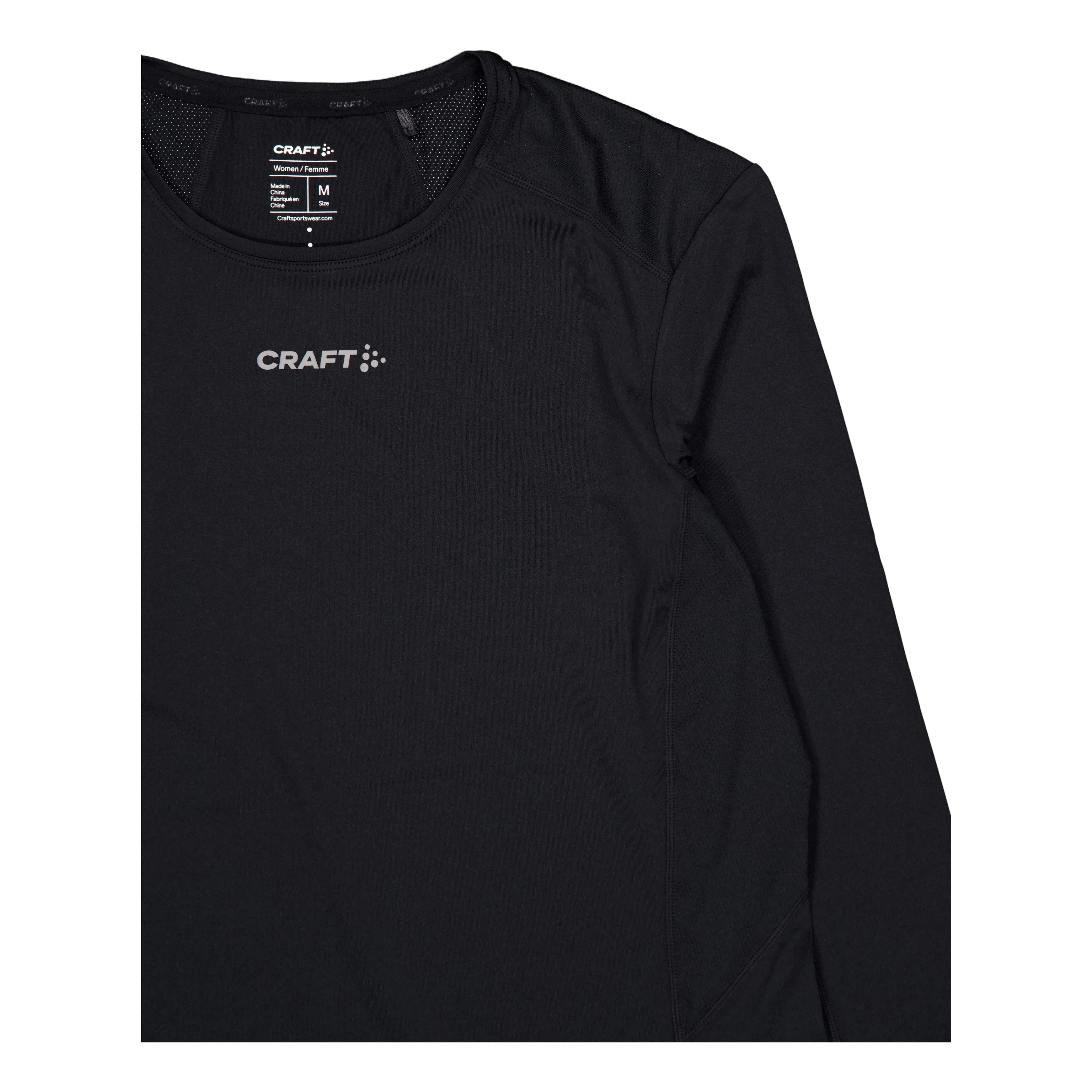 Craft Adv Essence Ls Tee 2 W Black